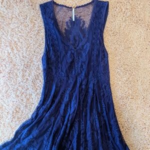 Purple Lace Free People Dress